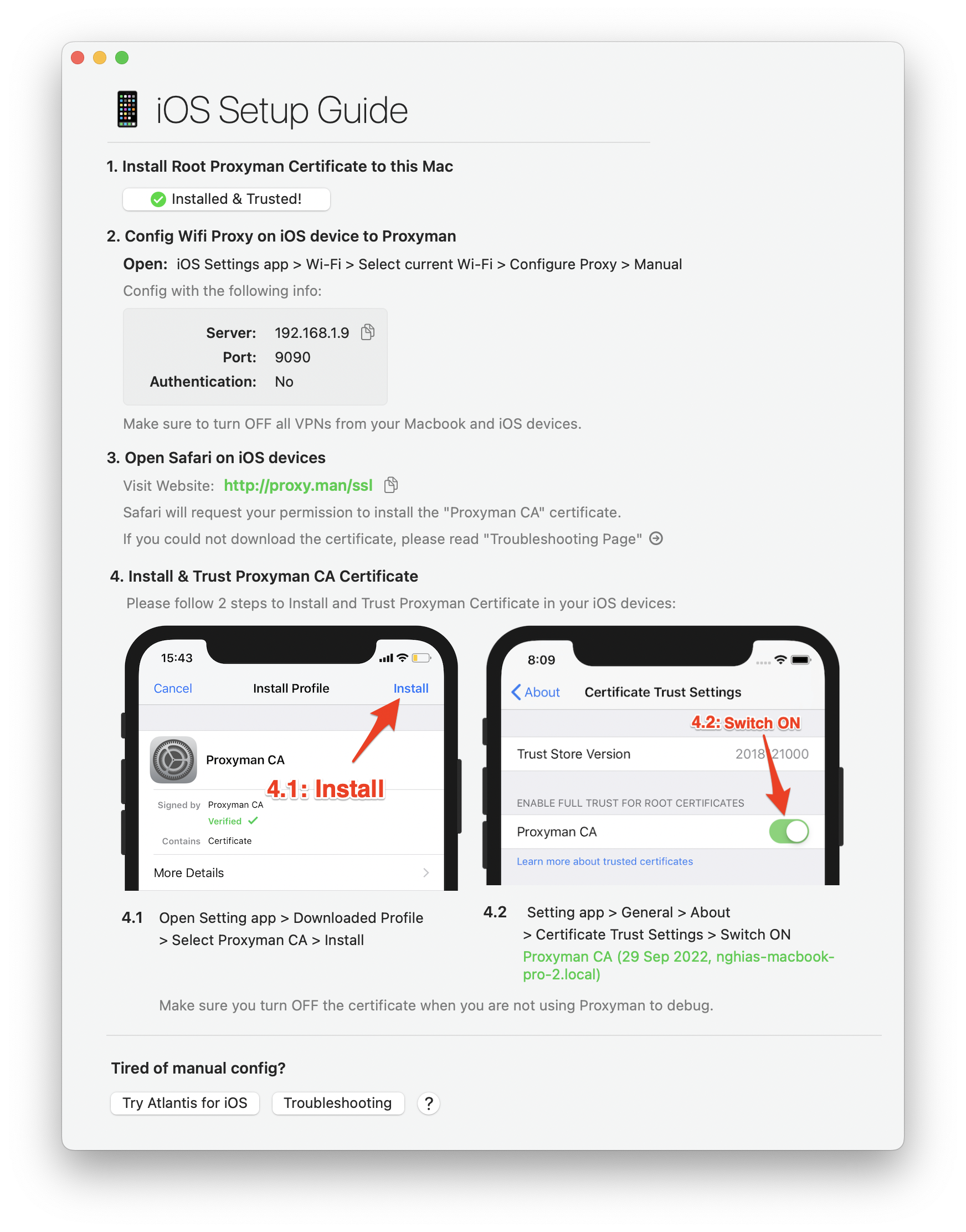 從 iOS/Android 真機抓取流量